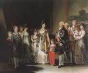 Francisco Goya family of carlos lv oil painting on canvas
